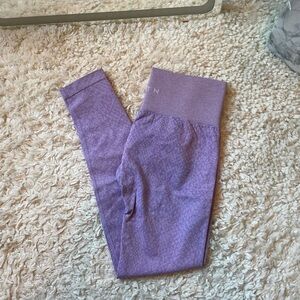 NVGTN Lavender Snakeskin Leggings